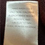 Fortune + Ivy Women’s Burgundy Keyhole Soft
Brushed Fleece Dress. Size Small Photo 8