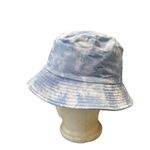 Steve Madden  Bucket Hat Multi Color White and Blue‎ Women's One Size Photo 2