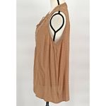 Torrid Swiss Dot Crochet Inset Tank Indian Tan Women's Plus Size 0 Photo 6