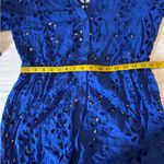 Lilly Pulitzer Amrita Romance Midi Eyelet True Navy Soiree Eyelet Dress Size 10 Photo 12