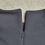 R&K Dress Womens 4 White Black Red Color Block Stripes Short Cap Sleeve Office Photo 5