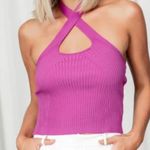 Princess Polly 5/$25  Knit halter top Photo 0