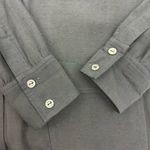 A.P.C. Megan Textured Silk Blend Shirtdress Shirt Dress Military Style Black Size 4 Photo 6