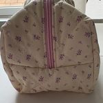 Charming Floral Quilted Cosmetic Bag Photo 2