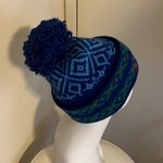 Vintage Knitted Crochet Hats Unisex Men Women Winter Fashion Warm Cozy Soft Hat Blue Photo 3