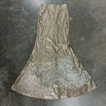Line and Dot  Sequence Shimmery Trumpet maxi skirt XS Photo 1