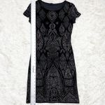 Jump Apparel Y2K black glitter bodycon dress size Small Photo 3