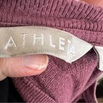 Athleta Womens Serenity Criss Cross Sweatshirt Modal Pink Size Medium Athletic Photo 5