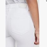 Paige Sarah Slim in White Frost Destructed jeans Photo 7