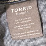 Torrid  Plus 18 Short High Rise Wide Leg Vintage Stretch Denim Jeans Faded Wash Photo 3