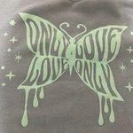 PacSun teal crewneck Photo 2