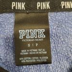 PINK - Victoria's Secret Victoria's Secret PINK Dark Blue & White Tie Dye Full Zip Sweatshirt Size Small Photo 2