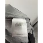 J Jill Pants Womens Size 4 Gray Striped Linen Blend Stretch Pockets Slacks Photo 4