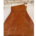 Urban Outfitters Faux Snakeskin One Shoulder Party Cocktail Top Photo 0