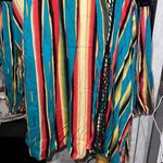 L & B lucky and blessed Aztec style V-neck blouse Photo 3