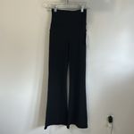 Athleta  Salutation Stash Rib Flare Pants Black Photo 3
