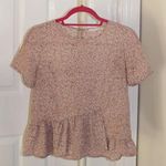 Copper Key Cute Floral Polyester Top Photo 0