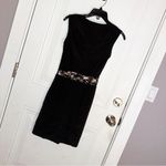 All Saints Black and Floral Silk Dress‎ Sz 0 Photo 8