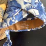 H&M Elegant Blue Patterned Wedge Sandals Sz 37/6.5 Photo 13