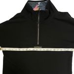PINK - Victoria's Secret Victoria’s Secret PINK Quarter-Zip Black Pullover Sweatshirt - Size M - Kangaroo pocket Photo 11