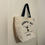 Rare Snoopy Peanuts Sun Tanned Exclusive Hawaii Limited Surfs Up Large Tote Bag Brown Photo 2