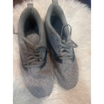 Nautica 🤯3/$15  Women Gray Knit Lace Up Athletic Sneakers Shoes Size 9.5 Photo 4