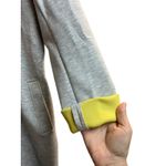 Carolina belle  Montreal Long Gray Duster Coatigan Gray Yellow Medium Photo 5