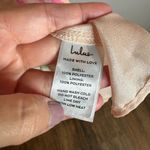 Lulus NWT  Balbina Beige Floral Smocked Drop Waist Maxi Dress Photo 5