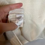 Ann Taylor  white half zip sweater Photo 3