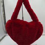 Kate Spade  Luver Faux Fur Heart Tote Red KJ903 NWT Photo 4