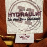 Hydraulic Double Breasted Rust Orange Women's Peacoat Jacket Medium Photo 5