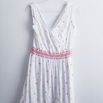 Crown & Ivy Sleeveless Embroided Tie Back Maxi Dress Photo 2