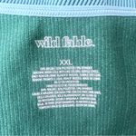 Wild Fable NWT Teal Blue Seamless Halter Bodysuit Top Size XXL Photo 9