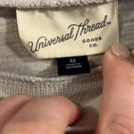 Universal Threads Universal Thread Mock Neck‎ Light Gray T Shirt Dress Medium Photo 7