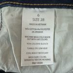 Slinky Brand  Slink Jeans Curvy Distressed Raw Hem Skinny Jeans Size 6/28 Photo 6