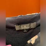 Lulus Lulu’s Navy Burnout Velvet Floral Mini Dress Sz Large Asymmetrical 2000s look Photo 2