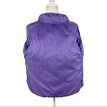 REI Quilted Floral Embroidered Puffer Jacket Purple Size Small Photo 15