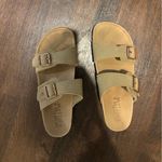 Clasp Slide Sandals Green Size 9 Photo 0