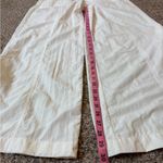 Reformation White Wide-Leg Pants Photo 7