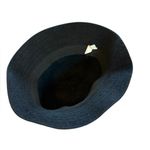 Angora and Wool Black Bucket Hat Size 57cm Photo 2