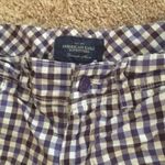 American Eagle ⭐️  plaid checker print shorts Photo 1