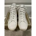 Dolce Vita Zohara Shoes White Perforated Leather Size 7.5 NIB Leather Casual Photo 3