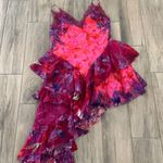 Camilla lace and floral asymmetrical dress Photo 6