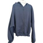 Blogilates Marshmallow Hoodie Steel Blue Size Large Photo 10