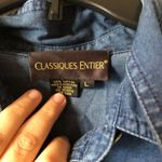 Classiques Entier Navy Blue Jean Button up shirt Photo 5