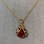 Swavorski Ladybug Necklace w/  Crystal Photo 0