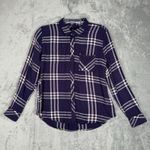 Rails Shirt Womens Large Purple Pink Plaid Casual Grunge Campcore Cabincore Photo 1