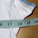 Addison Bay  Women's Easy Polo Dress White with Blue Trim Size Small‎ NWT Photo 7