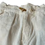 Free People  Paradise Linen High Waist Cropped Pants Size Small Photo 3