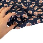 Anthropologie  x Maeve Somerset Tiered Maxi Dress Pockets Blue Motif XS Photo 7